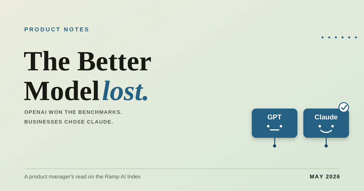 The Better Model Lost